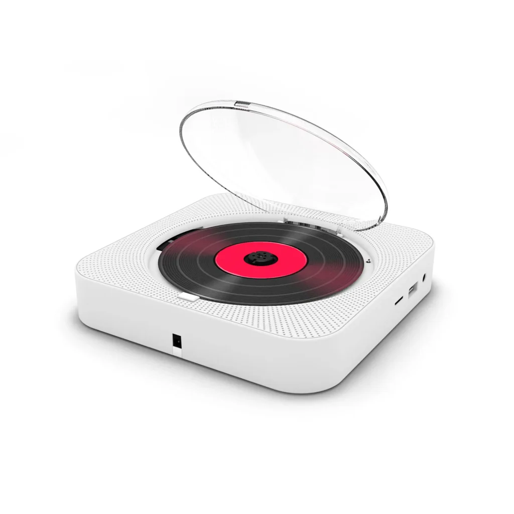 Lecteur audio portable blanc